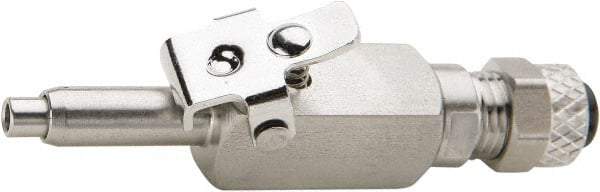 Parker - 1/4" OD, Grade 316Stainless Steel Shutoff Type Insert - 150 Max Working psi, Comp x Comp Ends - USA Tool & Supply
