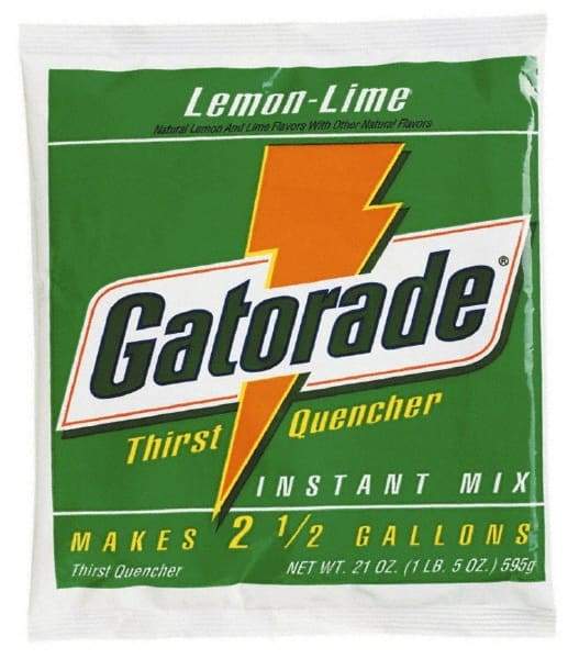 Gatorade - 21 oz Pack Riptide Rush Activity Drink - Powdered, Yields 2.5 Gal - USA Tool & Supply