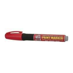 Super Met-Al - Red Paint Marker - Oil Based Paint - USA Tool & Supply