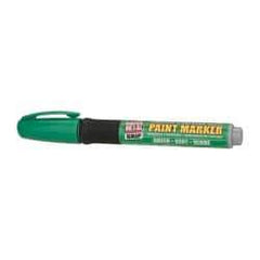 Super Met-Al - Green Paint Marker - Oil Based Paint - USA Tool & Supply