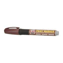 Super Met-Al - Brown Paint Marker - Oil Based Paint - USA Tool & Supply