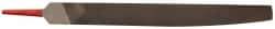 Simonds File - 10" Long, Smooth Cut, Knife American-Pattern File - Double Cut, Tang - USA Tool & Supply