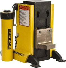 Enerpac - 8.5 Ton, 5.39" Stroke, 13.7 Cu In Oil Capacity, Portable Hydraulic Machine Lift Cylinder - 13.7 Cu In Oil Capacity - USA Tool & Supply