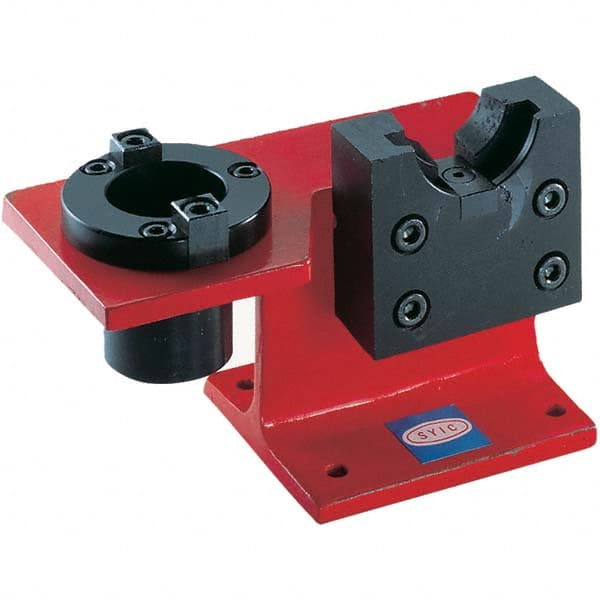 Techniks - Tool Holder Tightening Fixtures Compatible Taper: CAT40 Number of Positions: 2 - USA Tool & Supply