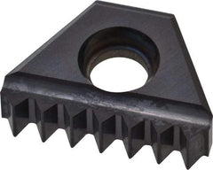 Kennametal - 2mm Pitch, Internal Thread, ISO Standard, STN KC635M Grade Thread Mill Insert - Carbide, TiAlN Coating - USA Tool & Supply