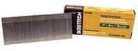 Stanley Bostitch - 18 Gauge 2" Long Brad Nails for Power Nailers - Steel, Galvanized Finish, Brad Head, Chisel Point - USA Tool & Supply