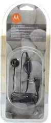 Motorola - GT Series, Push to Talk Microphone Earpiece with Microphone - Black, Use with Spirit Series GT Radios - USA Tool & Supply
