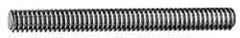 Keystone Threaded Products - 1-1/4-4 Acme, 3' Long, Low Carbon Steel Precision Acme Threaded Rod - Right Hand Thread, 2C Fit - USA Tool & Supply