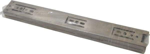 Sugatsune - 11-13/16" Slide Length, 12" Travel Length, Stainless Steel Ball Bearing Slide - 88 Lb Capacity at Full Extension - USA Tool & Supply