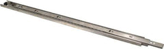 Sugatsune - 21-21/32" Slide Length, 22" Travel Length, Stainless Steel Ball Bearing Slide - 68 Lb Capacity at Full Extension - USA Tool & Supply