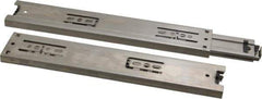 Sugatsune - 9-27/32" Slide Length, 9-9/16" Travel Length, Stainless Steel Ball Bearing Slide - 115 Lb Capacity at Full Extension - USA Tool & Supply