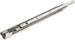 Sugatsune - 15-3/4" Slide Length, 17-1/8" Travel Length, Stainless Steel Ball Bearing Slide - 236 Lb Capacity at Full Extension - USA Tool & Supply