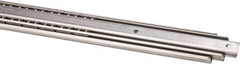 Sugatsune - 27-9/16" Slide Length, 28-3/4" Travel Length, Stainless Steel Ball Bearing Slide - 155 Lb Capacity at Full Extension - USA Tool & Supply