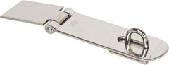 Sugatsune - 1-1/2" Wide, Weld-on Hasp - Stainless Steel - USA Tool & Supply