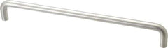 Sugatsune - 25/64" Handle Diam, Satin Finish Stainless Steel Drawer Pull - 1-3/8" Projection, 9" Center to Center, 316 Grade, 9-3/8" Wide - USA Tool & Supply