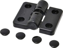 Sugatsune - 1-31/32" Long x 2-3/8" Wide x 5/16" Thick, Detent Hinge - Polyacetal - USA Tool & Supply