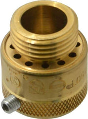 Watts - 125 Max psi, Brass, Hose Connection Vacuum Breaker - EPDM Seal, Stainless Steel Spring, FIP X Hose End Connections - USA Tool & Supply