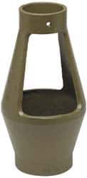 Watts - 1/4 to 1/2" Fit, 2-3/8" Diam, Air Gap Drain - 3-1/8" High, Cast Iron - USA Tool & Supply