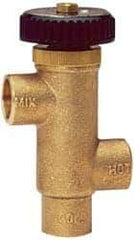 Watts - 3/4" Pipe Lead Free Brass Water Mixing Valve & Unit - FNPT x FNPT End Connections - USA Tool & Supply