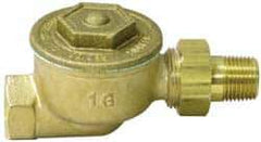 Watts - 2 Port, 1/2" Pipe, Cast Iron Thermostatic Steam Trap - 25 Max psi - USA Tool & Supply
