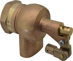 Watts - 1-1/4" Pipe, Bronze, Mechanical Float Valve - 165 psi, FPT x FPT End Connections - USA Tool & Supply