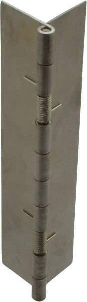 Value Collection - 5" Long x 2" Wide x 0.05" Thick, Spring Hinge - Stainless Steel - USA Tool & Supply