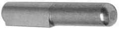 Value Collection - 5-29/32" Long x 0.787" Wide x 0.984" Thick, Weld On Hinge - Steel with Brass Pin - USA Tool & Supply