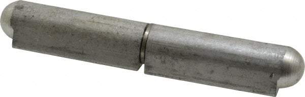 Value Collection - 5-29/32" Long x 0.787" Wide x 0.984" Thick, Weld On Hinge - Aluminum with Stainless Pin - USA Tool & Supply