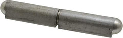Value Collection - 5-29/32" Long x 0.787" Wide x 0.984" Thick, Weld On Hinge - Aluminum with Stainless Pin - USA Tool & Supply