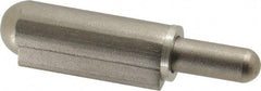 Value Collection - 3.15" Long x 0.512" Wide x 0.61" Thick, Weld On Hinge - Stainless Steel with Stainless Pin - USA Tool & Supply
