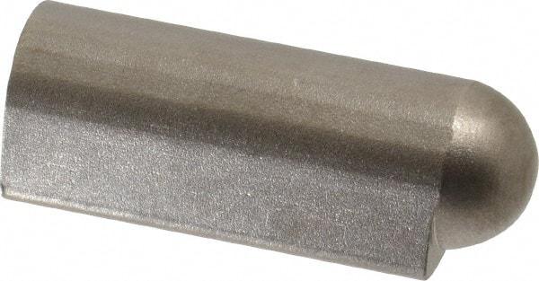 Value Collection - 3-15/16" Long x 0.768" Wide x 0.63" Thick, Weld On Hinge - Stainless Steel with Stainless Pin - USA Tool & Supply
