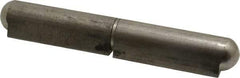 Value Collection - 5-29/32" Long x 0.787" Wide x 0.984" Thick, Weld On Hinge - Stainless Steel with Stainless Pin - USA Tool & Supply