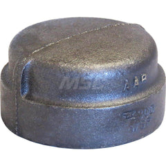 Black Cap: 3″, 300 psi, Threaded Malleable Iron, Galvanized Finish, Class 300