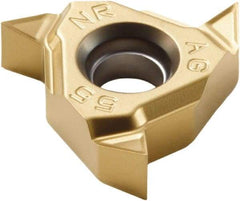 Seco - 16NR Internal Right Hand 14-8 Partial Profile 55° Laydown Threading Insert - Grade CP500, TiAlN/TiN Coated Carbide - USA Tool & Supply
