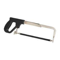 Blackhawk by Proto - 10, 12" Hacksaw Frame - 1" Throat Depth, Plastic Handle, Black Plastic Pistol Grip Handle - USA Tool & Supply