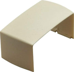 Wiremold - 1-11/16 Inch Long x 1 Inch Wide x 13/16 Inch High, Rectangular Raceway Clip - Ivory, For Use with ECLIPSE PN10 Series Raceways - USA Tool & Supply