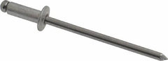 Marson - Button Head Aluminum Open End Blind Rivet - USA Tool & Supply