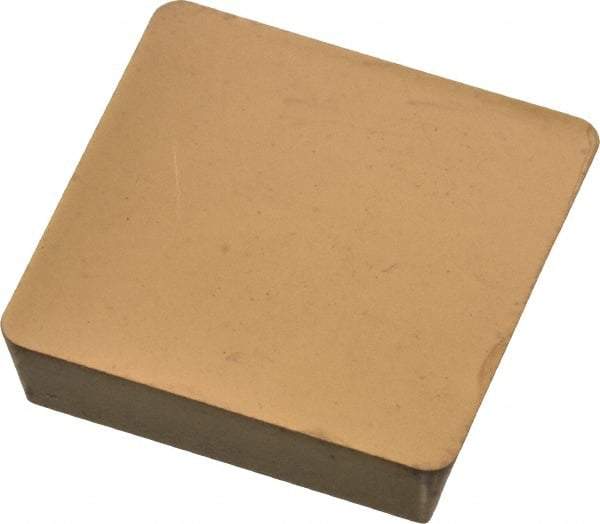 Interstate - SPG422 Grade TCN55 Carbide Turning Insert - TiC/TiN Finish, 90° Square, 1/2" Inscr Circle, 1/8" Thick, 1/32" Corner Radius - USA Tool & Supply