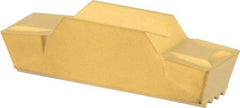 Seco - LCMF, 0.315" Cutting Width, FT, CP500 Grade, Double End Multi-Directional Turning Insert - TiAlN, TiN Coated - USA Tool & Supply