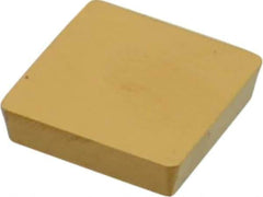 Interstate - SPG633 Grade TCN55 Carbide Turning Insert - TiC/TiN Finish, 90° Square, 3/4" Inscr Circle, 3/16" Thick, 3/64" Corner Radius - USA Tool & Supply