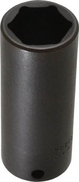 Proto - 3/8" Drive 20mm Deep Impact Socket - 6 Points, 2-3/4" OAL - USA Tool & Supply