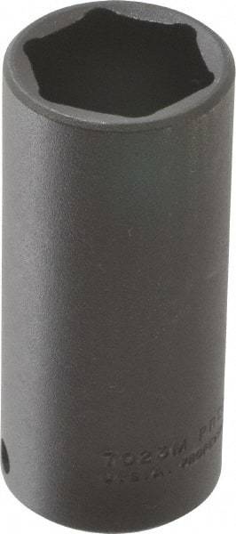 Proto - 3/8" Drive 23mm Deep Impact Socket - 6 Points, 2-3/4" OAL - USA Tool & Supply