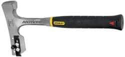 Stanley - 15/16 Lb Head Shingler's Hatchet with Blade - 12-3/4" OAL, Steel - USA Tool & Supply