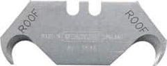 Stanley - 70 Piece Carbon Steel Roofing Blade - 1-7/8" OAL, 0.031" Blade Thickness - USA Tool & Supply