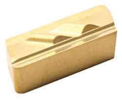 Kennametal - NPL13M10, K68 Grade Carbide Profiling Insert - Uncoated, 55° Incl Angle, Parallelogram, 0.6079" Side Length, 3/16" Thick, 1mm Corner Radius - USA Tool & Supply
