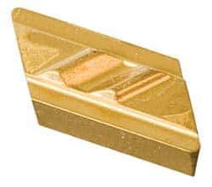 Kennametal - NPL5, K68 Grade Carbide Profiling Insert - Uncoated, 55° Incl Angle, Parallelogram, 0.4567" Side Length, 1/8" Thick, 0.2mm Corner Radius - USA Tool & Supply