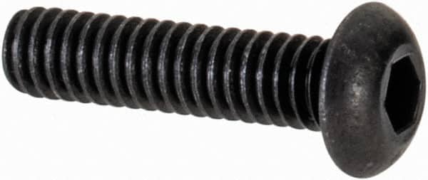 Value Collection - #1-72 UNF Hex Socket Button Cap Screw - USA Tool & Supply