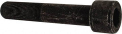 Value Collection - 1-1/8 - 12 UNF Hex Socket Drive, Socket Cap Screw - Alloy Steel, Black Oxide Finish, Partially Threaded, 6" Length Under Head - USA Tool & Supply