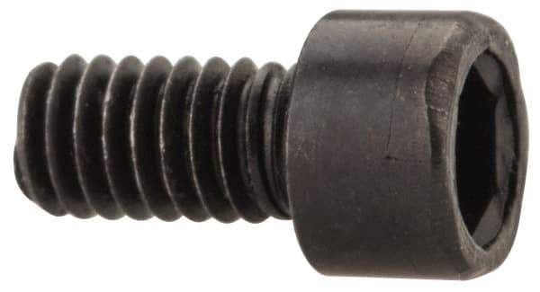 Value Collection - #2-64 UNF Hex Socket Drive, Socket Cap Screw - Alloy Steel, Black Oxide Finish, Fully Threaded, 3/16" Length Under Head - USA Tool & Supply