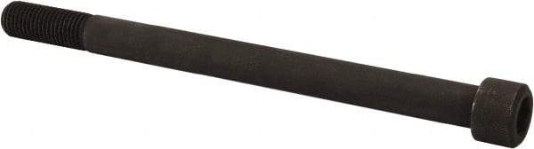Value Collection - 1-1/8 - 7 UNC Hex Socket Drive, Socket Cap Screw - Alloy Steel, Black Oxide Finish, Partially Threaded, 15" Length Under Head - USA Tool & Supply